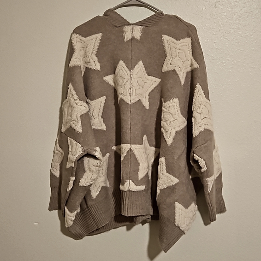 Bucketlist by Anthropology Oversized Star Sweater - Picture 6 of 7